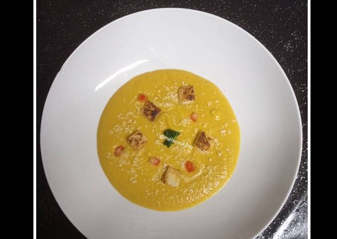 Soupe poireaux carottes