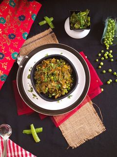 मटर के छिलके की सब्जी(matar के chhilke ki sabzi recipe in hindi) रेसिपी मुख्य फोटो
