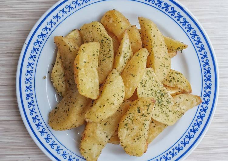 Bagaimana Buat Potato Wedges Simple Cepat