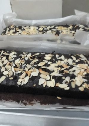 Foto resep Almond brownies
