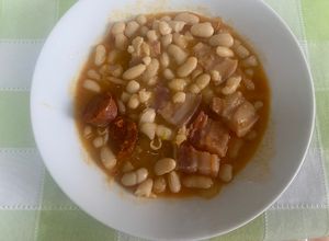 Una foto de Fabada rápida en Thermomix