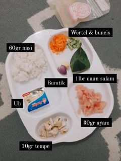 Foto resep Bubur ayam tempe mpasi day 6