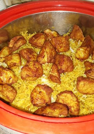 صورة لوصفة برياني دياي (دجاج) 😍