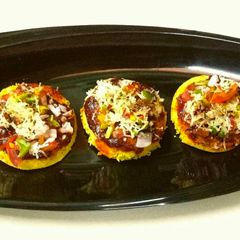 Pizza Dhokla A picture of Pizza Dhokla.
