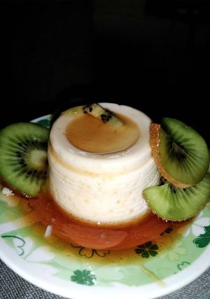 Foto de Panacota com Mel e Kiwi