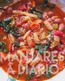 Mi Versión Vegana de Pasta Fagioli: Más Rica Que la Tradicional!!! 😛