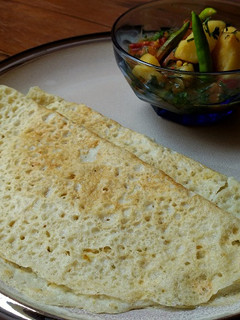 A picture of Soru Chakli Recipe | Indian Crepe.