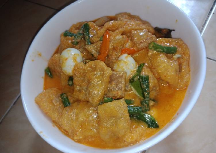 Sambelan krecek kulit puyuh😋