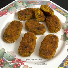 Canned Tuna Fish Cutlet A picture of Canned Tuna Fish Cutlet.