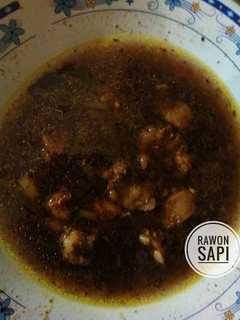 Foto resep Rawon sapi khas jawa Timur