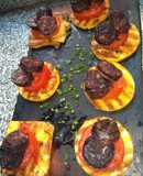 Polenta grillada