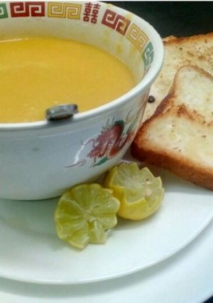 A picture of Healthy Chicken Mixed Vegetables Soup.