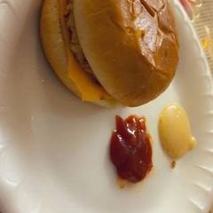 A picture of Chicken alo ki kabab.