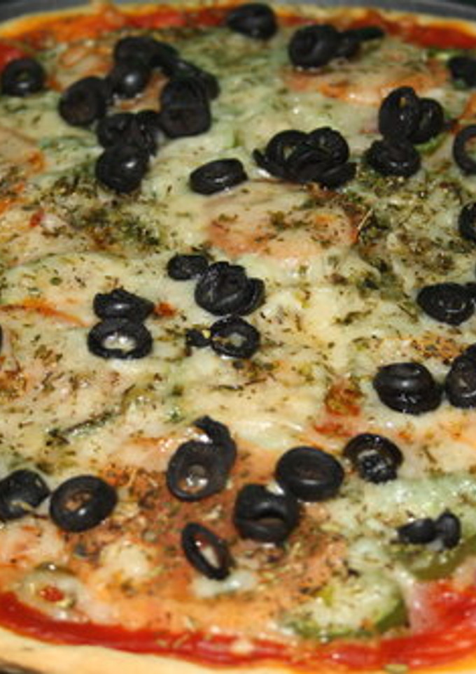 Una foto de Pizza masa sencilla