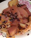 Khoai cơm rượu nếp nấu Kim chi