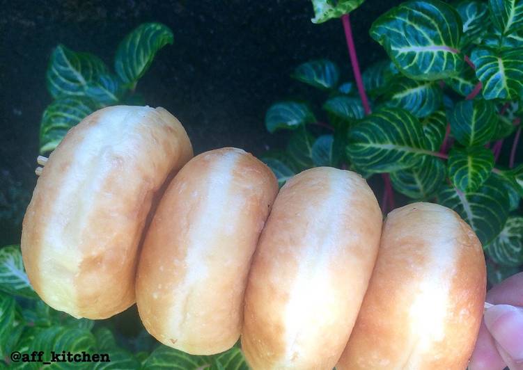 Anti Ribet, Membuat Donat eggless empuk banget Menu Enak Dan Mudah Dibuat