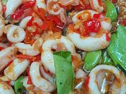 Gambar sambal cumi basah pete