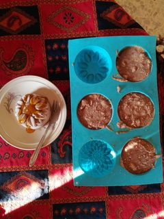 صورة لوصفة قوالب الشوفان والبسكويت البارد - Cold cupcakes 💕