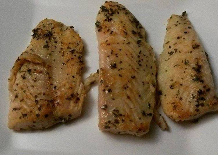 Filetes De Pescado Con Hierbas Aromáticas Receta De Chef Diosa- Cookpad