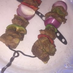 A picture of Beef kebab.
