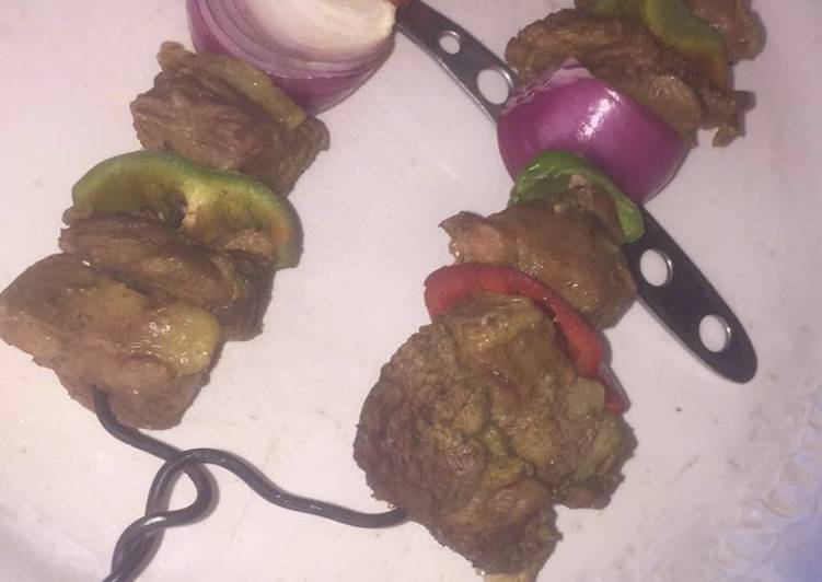 Steps to Prepare Favorite Beef kebab