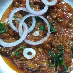 Pyaaz tomato ki chutney A picture of Pyaaz tomato ki chutney.
