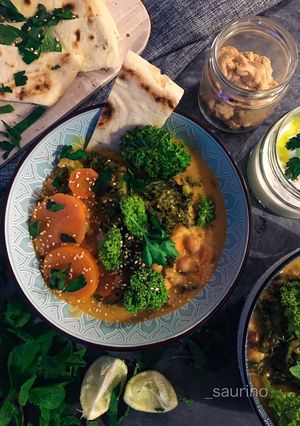Grünkohlcurry Rezepthauptbild