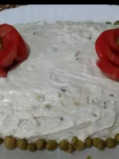 عکسی از دستور سالاد الویه