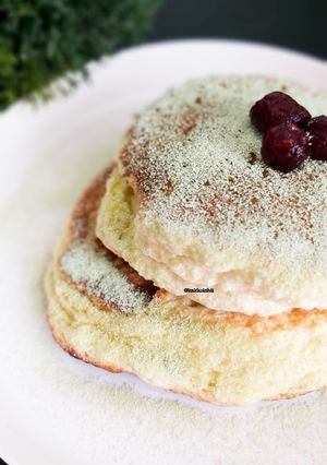 Foto resep Souffle Pancake Matcha
