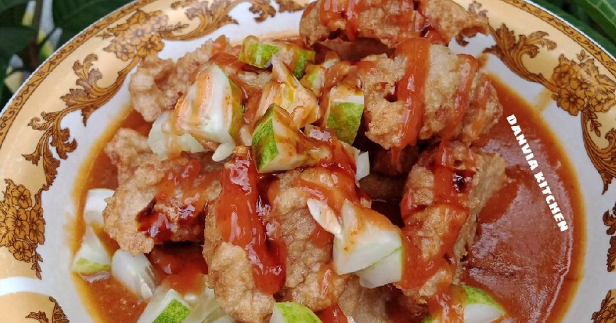 Resep Batagor Ikan Kuah Kacang Oleh Danvia Kitchen Cookpad