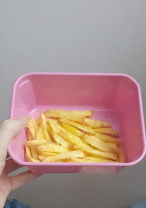 Hình của món Khoai tây chiên bằng NCKD.