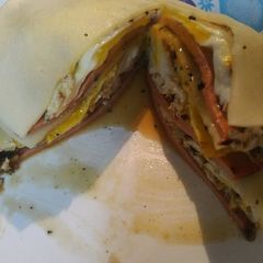 Peppered Low Carb Triple Triple Stacked A picture of Peppered Low Carb Triple Triple Stacked.