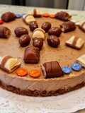 Tarta de chocolatinas Kinder