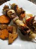Brochettes mixtas