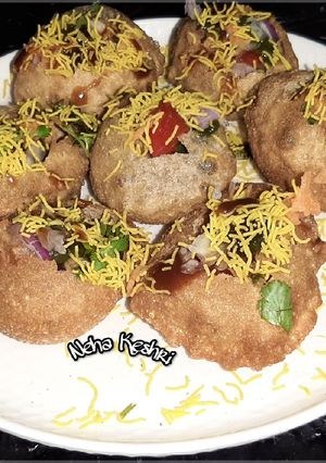 सेव पूरी(Sev poori recipe in Hindi) रेसिपी मुख्य फोटो