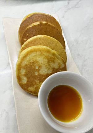 Foto resep Souffle pancake (tanpa telur dan margarine)