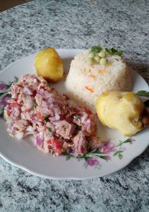 Una foto de Piqueo de atún