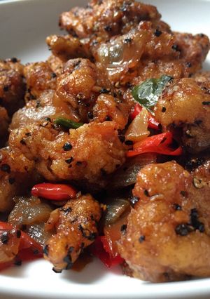 Foto resep Ayam Lada Hitam