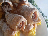 Cañones de Crema Pastelera y Dulce leche
