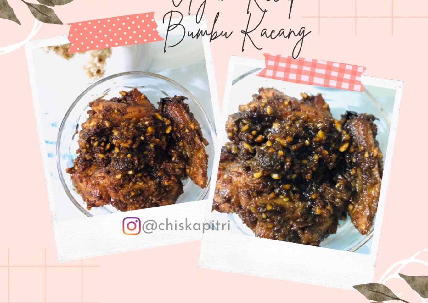 Ayam Kecap Bumbu Kacang