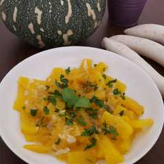 يقطين بحامض وثوم 🍊-レシピのメイン写真