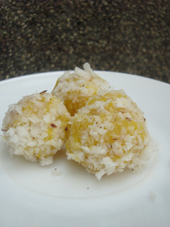 A picture of Paleo: Plantain Coconut Balls.