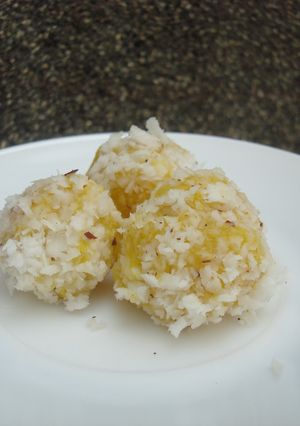 A picture of Paleo: Plantain Coconut Balls.