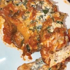 A picture of Healthy Vegan lasagna.