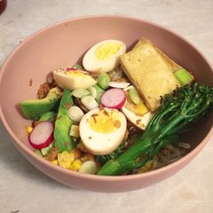 A picture of Colourful Poke Bowl.