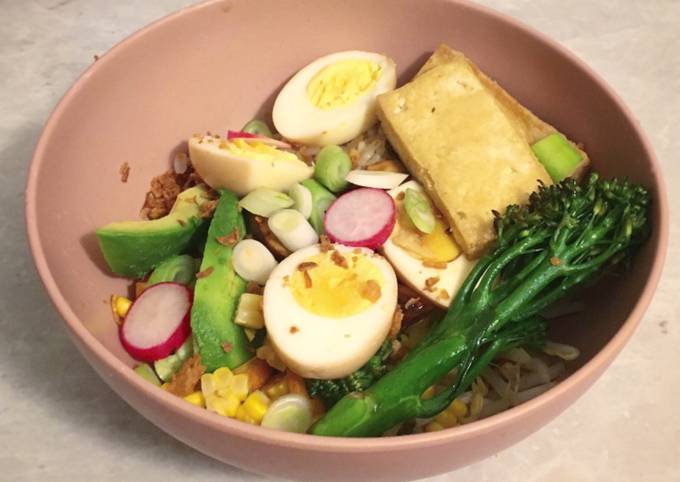 Colourful Poke Bowl