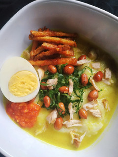 Foto resep Bubur Ayam Kuah Kuning