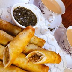 A picture of Spring Rolls.