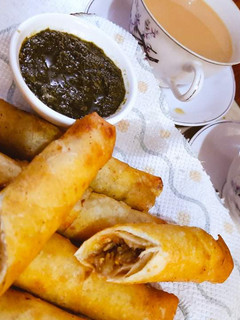 A picture of Spring Rolls.
