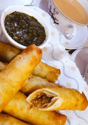 A picture of Spring Rolls.